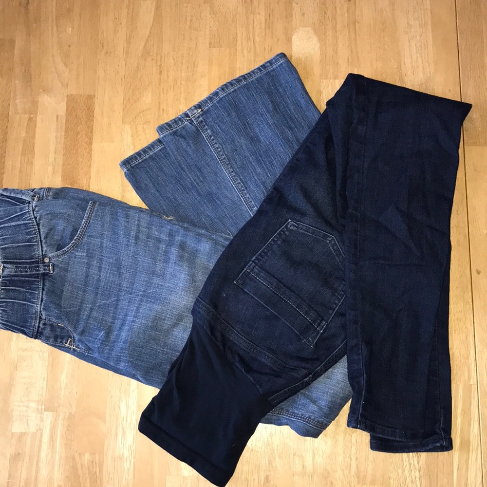 Two pairs of maternity pants